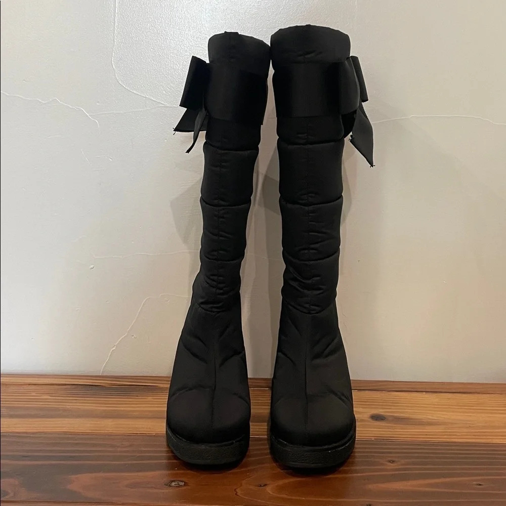 Kate Spade Cagney Winter Boots with Bow Detail Size 8